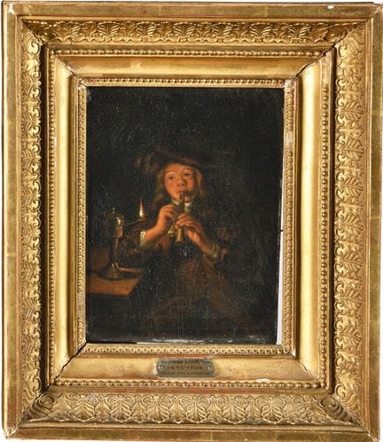 Godfried SCHALKEN (1643-1706), da
Il piccolo piffe