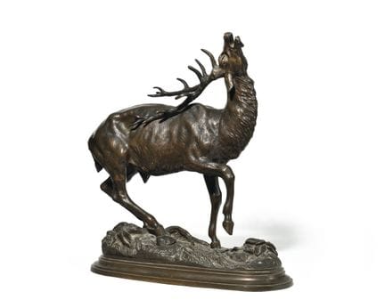 Norbert LENORDEZ (1815-1892)
Il bramito del cervo
