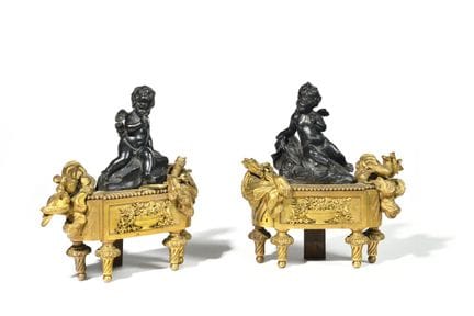 Pierre GOUTHIERE (1732-1813), da
COPPIA DI ALLAI C