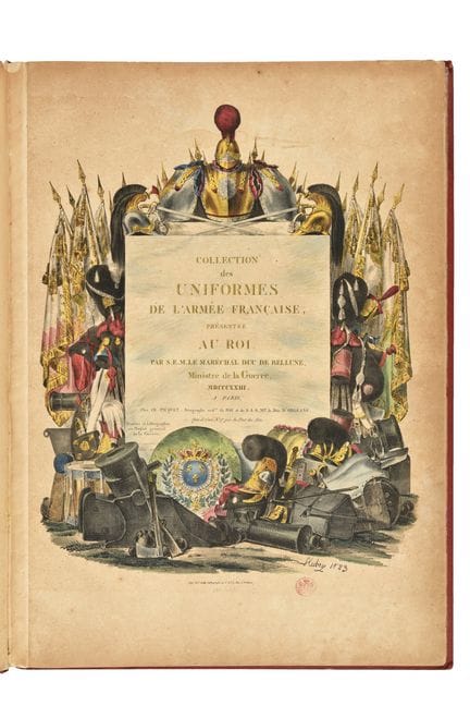 AUBRY
 « Collection des Uniformes de l’Armée Franç