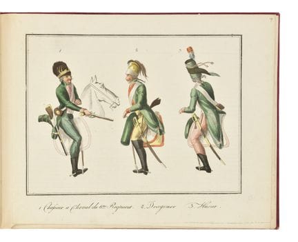 « Description de quelques corps composant les armé