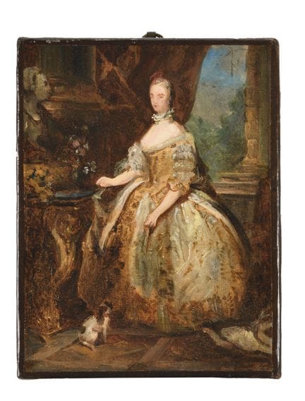 Carle VAN LOO (1705–1765), Atelier von 
Porträt vo