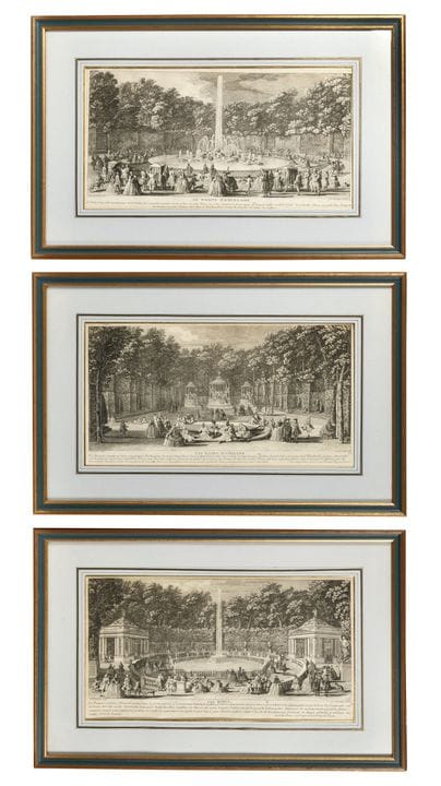 ANSICHTEN DES GARTENS DES SCHLOSSES VON VERSAILLES