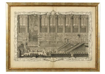 KRÖNUNG VON LUDWIG XV., KÖNIG VON FRANKREICH (1710
