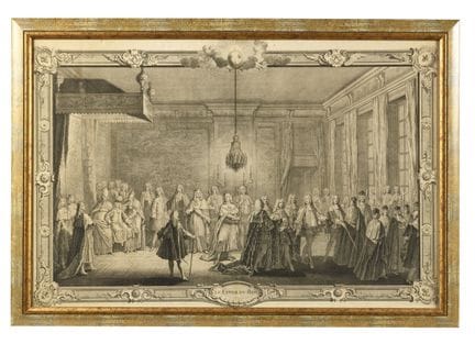 SACRE DE LOUIS XV, ROI DE FRANCE (1710-1774)
Pierr
