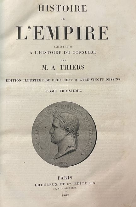 Adolphe Thiers.
Histoire de la Révolution français