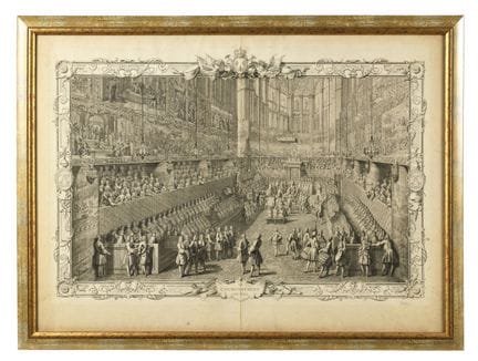 KRÖNUNG VON LUDWIG XV., KÖNIG VON FRANKREICH (1710