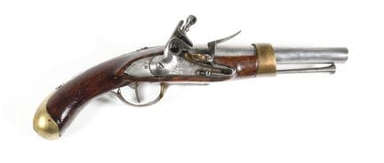 PISTOLET DE MARINE MODÈLE 1786 DIT « DE BORD ».
Ca