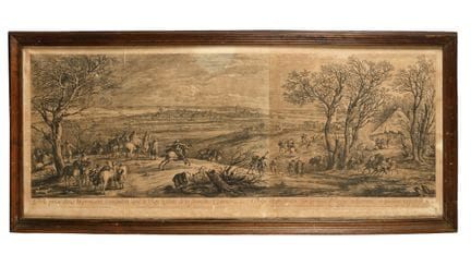 D’APRES VAN DER MEULEN (1632-1690), GRAVE PAR Adri