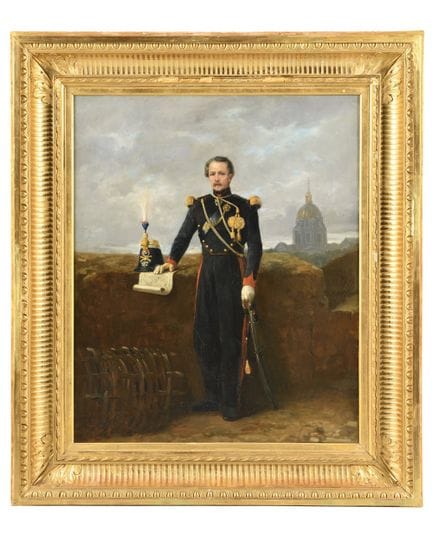 ECOLE FRANCAISE VERS 1830
Officier d'artillerie de