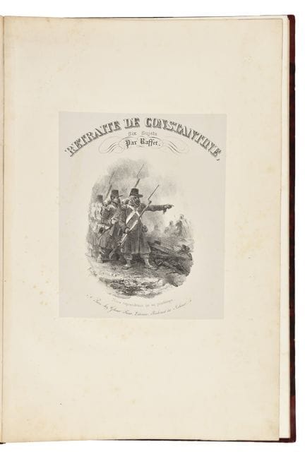 RAFFET 
«  Retraite de Constantine et Prise de Con