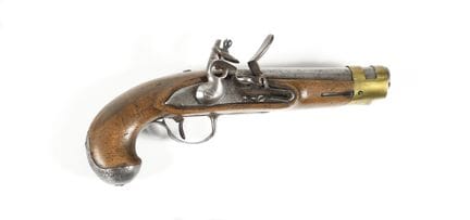 PISTOLET DE MARINE DIT « DE BORD » MODÈLE 1779 1ER