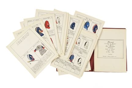 « Armée française 1763 »
47 planches dont 45 rehau