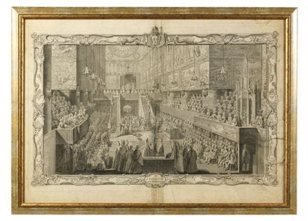 KRÖNUNG VON LUDWIG XV., KÖNIG VON FRANKREICH (1710
