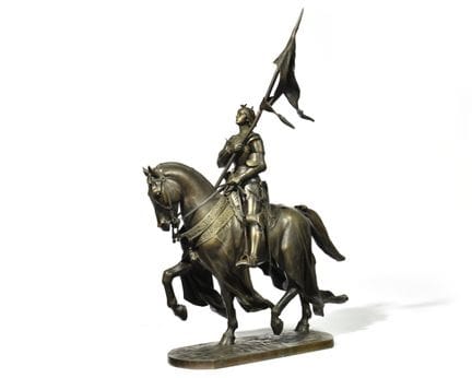 ANTONIN MERCIÉ (1845-1916)
Importante statue éques