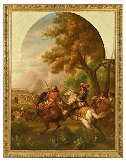 Adam Frans VAN DER MEULEN (1632–1690), nach
Die Ni