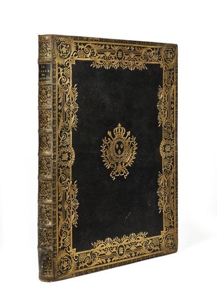 EXEMPLAIRE DE PRESENT DU LIVRE DU SACRE DE LOUIS X
