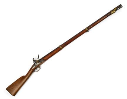 FUSIL A SILEX DE GARDE DU CORPS  du Roi 1er type.
