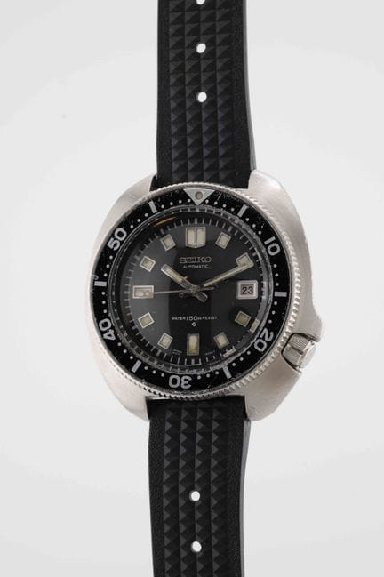 SEIKO
Réf : 6105-8000
Vers : 1970.
Boîtier : rond 