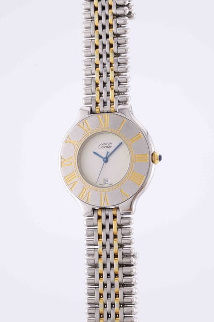 CARTIER
Must 21
Réf : 901179856
Vers : 1990.
Boîti