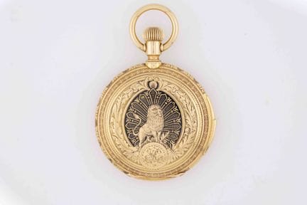 GOUSSET
Montre à deux automates
Vers : 1870.
Boîti