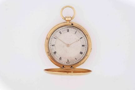 CHARLES OUDIN
Montre de poche savonnette à répétit