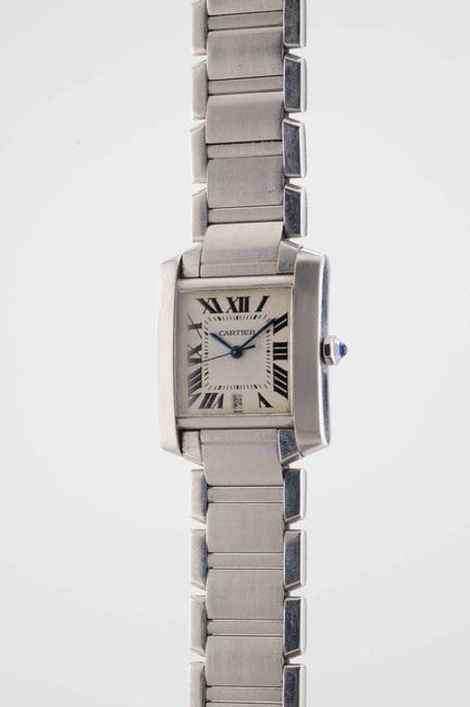 CARTIER 
Tank Française
Réf : 2302
Vers : 2000.
Bo