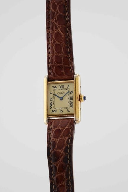 CARTIER
Tank Must
Réf : 66121
Vers : 1990.
Boîtier