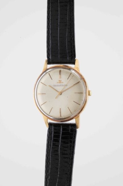 JAEGER LECOULTRE
Vers : 1960.
Boîtier : rond en or