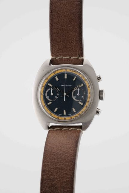 LONGINES
Chronographe
Réf : 631301 P
Vers : 1970.

