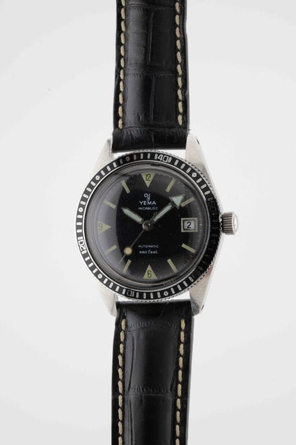 YEMA
Skin Diver
Réf : 8755
Vers : 1970.
Boîtier : 