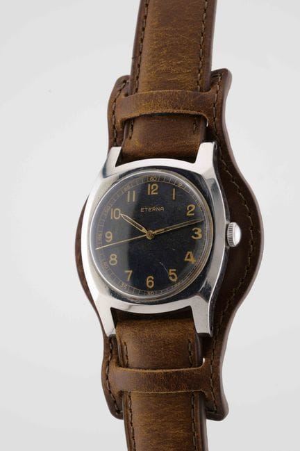 ETERNA
Majetek
Vers : 1939.
Boîtier : rond en acie