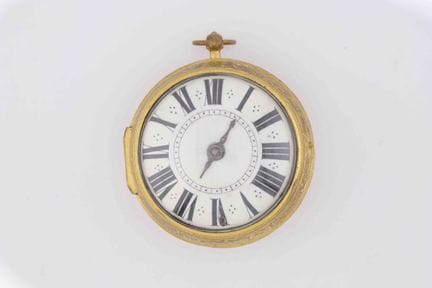 MONTRE OIGNON LOUIS XIV 
Vers : 1680.
Boîtier : ro