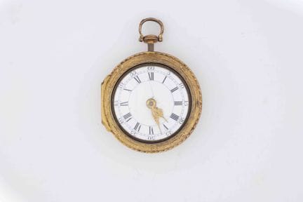WM HUME London
Montre à Coq
Vers : 1770.
Boîtier :