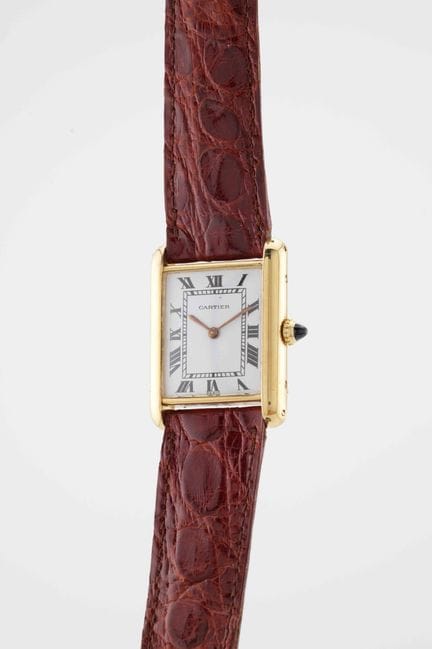 CARTIER
Tank louis Cartier
Vers : 1980.
Boîtier : 