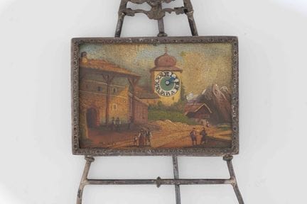 TABLEAU/MONTRE 
Vers : XXè
Boîtier : chevalet en a