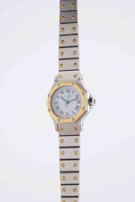 CARTIER 
Santos Octogonale.
Réf : 252872
Vers : 19