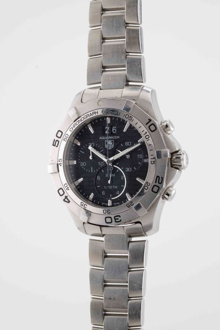 TAG HEUER
Aquaracer
Réf : CAF10E1
Vers : 2010.
Boî