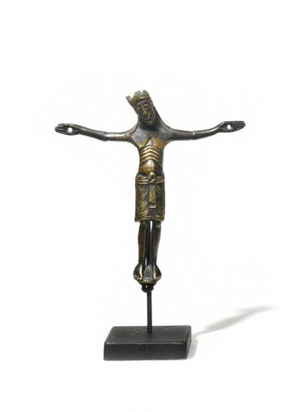 CORPUS CHRISTI
Figura de bronce patinado 
Obra ant