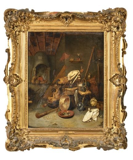 After Gillis van TILBORCH (1625–1678)
Kitchen Inte