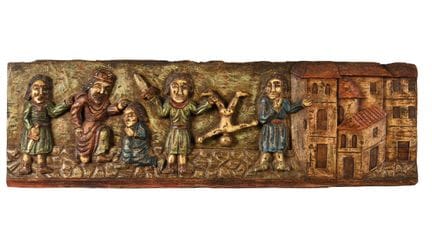 ARTE POPULAR DE PRINCIPIOS DEL SIGLO XX
El juicio 