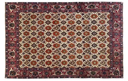 IRÁN 
Alfombra de Teherán de terciopelo de lana so