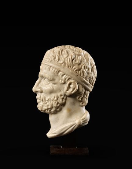 ITALIA, SIGLO XVII
Perfil de un hombre
Bajorreliev