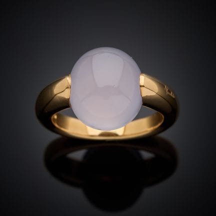 POMELLATO "Luna".
Bague en or rose 750 millièmes, 