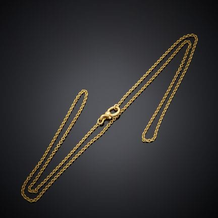 POMELLATO.
Cadena de collar de oro amarillo de 750