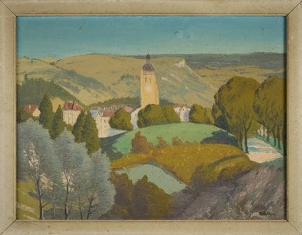Emmanuel TEMPLEUX (1871–1957).
Village with a Bell