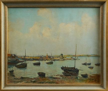 Edmond CERIA (1884–1955).
Fishing Port, Brittany.

