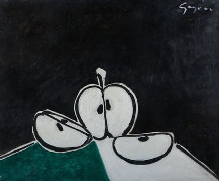 Gino GREGORI (1906–1973).
Chestnut Shells, 1966.
O