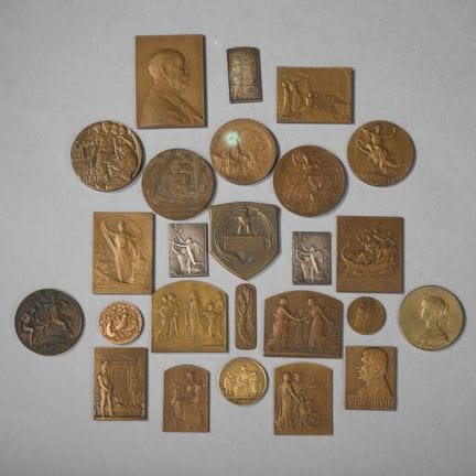 PARIS MINT AND MISCELLANEOUS, Commemorative.
Set o