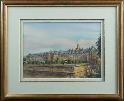 Set of framed works.
19th and 20th centuries.
It i
